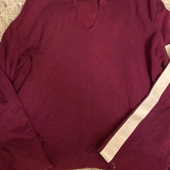 Victoria Secret Purple Sweatshirt - Picture 1 of 3